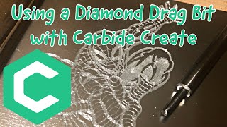 How To Set Up A Diamond Drag Engraving Bit In Carbide Create and Program This Image of Spider-Man