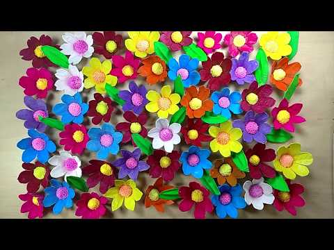 Цветы из упаковки для яиц своими руками