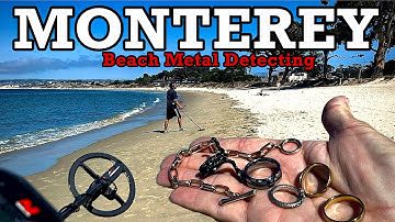 Monterey Ring Insanity • Beach Metal Detecting • Minelab Manticore