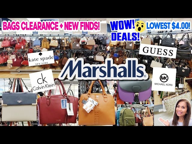 MARSHALLS SHOP WITH ME DESIGNER HANDBAGS MICHAEL KORS KATE SPADE COACH CALVIN  KLEIN DKNY