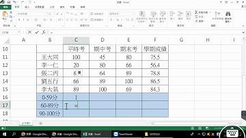 【EXCEL教學】使用COUNTIF找出區間個數