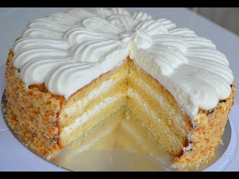 Oson va kamharj lekin juda mayin tort. Экономичный и лёгкий торт/Торт Чародейка. Easy and cheap cake. 