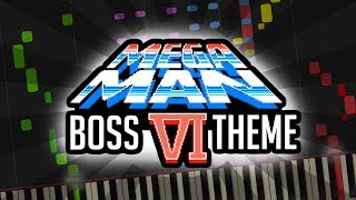 Boss Theme | Megaman 6 | Synthesia