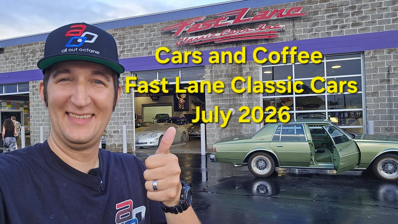 Cars and Coffee at Fast Lane Classic Cars July 2026 St. Charles Missouri