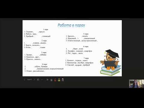 Модельный урок во 2 классе по теме «Синонимы»