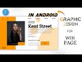 Design Web Page | Graphic Design in Android | Using Pixellab Mobile App