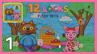 12 Locks Funny Pets Level 1 Walkthrough (RUD Present)