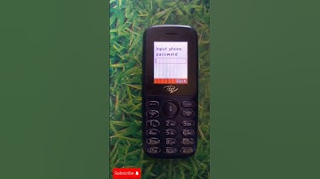 How to remove password from itel small button phone without Pc