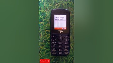 How to remove password from itel small button phone without Pc
