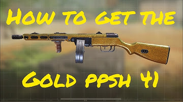How to get the GOLD PPSH41 in CoD Mobile