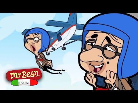 Mr Bean si tuffa in cielo! | Episodi completi animati di Mr Bean | Mr Bean Italia