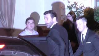 Jon Hamm outside the Sunset Tower in West Hollywood