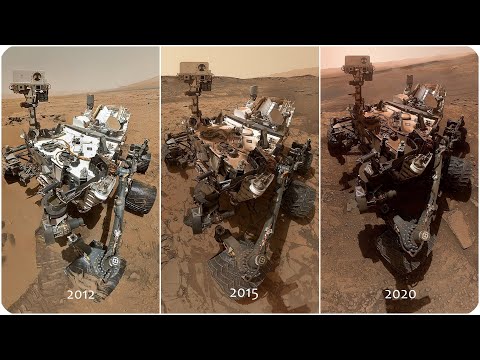 Video: Kā Kosmosa Kuģis Curiosity Pieradis Pie Marsa