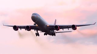 Airbus A340 GOING AROUND on Short Final Shorts