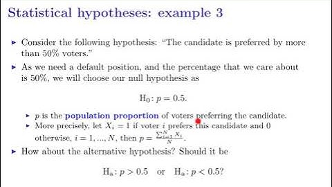 [Statistics] Lecture 6: Hypothesis Testing #2 Basic ideas (2)