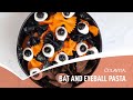 Entrée: Bat and eyeball pasta