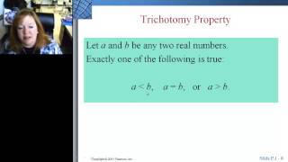 P1 Real Numbers, Interval Notation, Scientific Notation