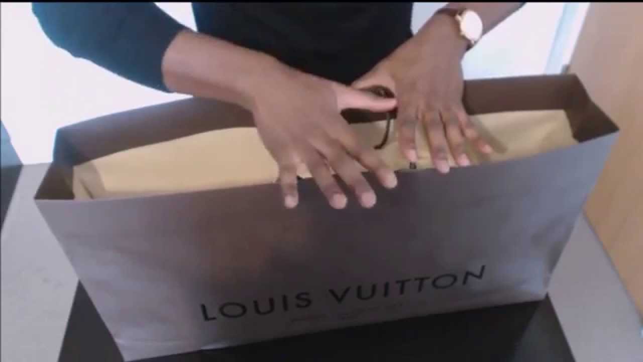 UnboXing Louis Vuitton Keepall Bandouliere 55 Damier Graphite