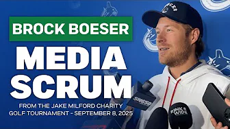 Canucks: Brock Boeser excited to be back in Vancouver with this core group