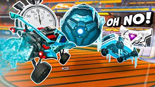 I Gave A Plat The Power To Freeze Time Against An Ssl In Rocket League