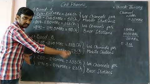 Cell Phones Part 2| Basava ITI Manvi| Electronics Mechanic 2nd Year| Trade Theory