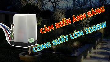 Công tắc cảm biến ánh sáng DC-LS25B 2500w