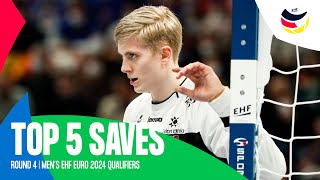 Unplayable Hallgrímsson | Top 5 Saves | Round 4 | Men's EHF EURO 2024 Qualifiers