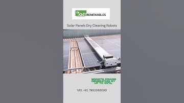 Solar Panel Dry cleaning robot