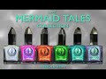 mooncat 🌊 MERMAID TALES collection 🧜‍♂️ new shimmers + flakies that are perfect for summer 🤩