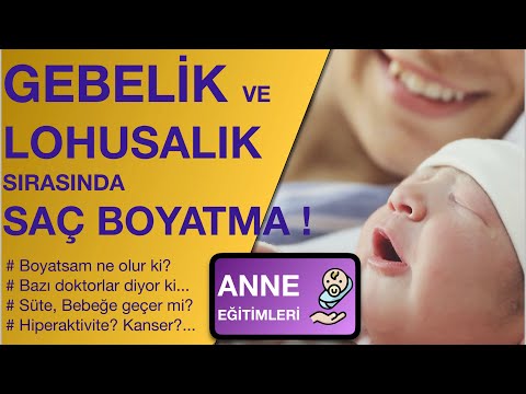 Video: Emzirirken Saç Boyamak Mümkün Mü