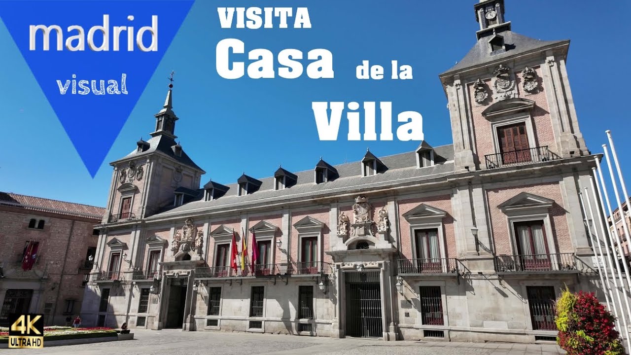 VISITA a la CASA de la VILLA - Madrid 4k
