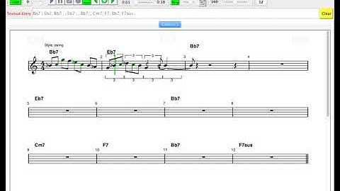 Impro-Visor editing, Part 2