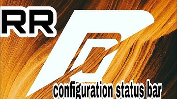 Resurrection remix 5. 8 .5 final Configuration  | status bar | Mayuresh Salvankar