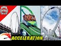 Top 10 FASTEST Roller Coaster Accelerations