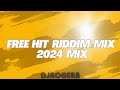 Free hit riddim mix   djrogerb  2024 dancehall mix  intence roze don iwaata