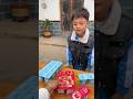 Mommy gave me lots of strawberry juice 😂~ Carriage House wooden artist/ #shorts