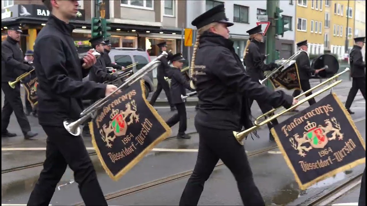 Regiments Fanfarencorps Düsseldorf Wersten 1964
