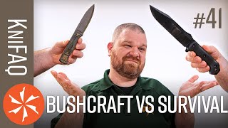 KnifeCenter FAQ #41: Bushcraft vs Survival? + Sharpening Lightning Round + MORE!