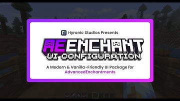 [Showcase] AdvancedEnchantment - UI Configuration.