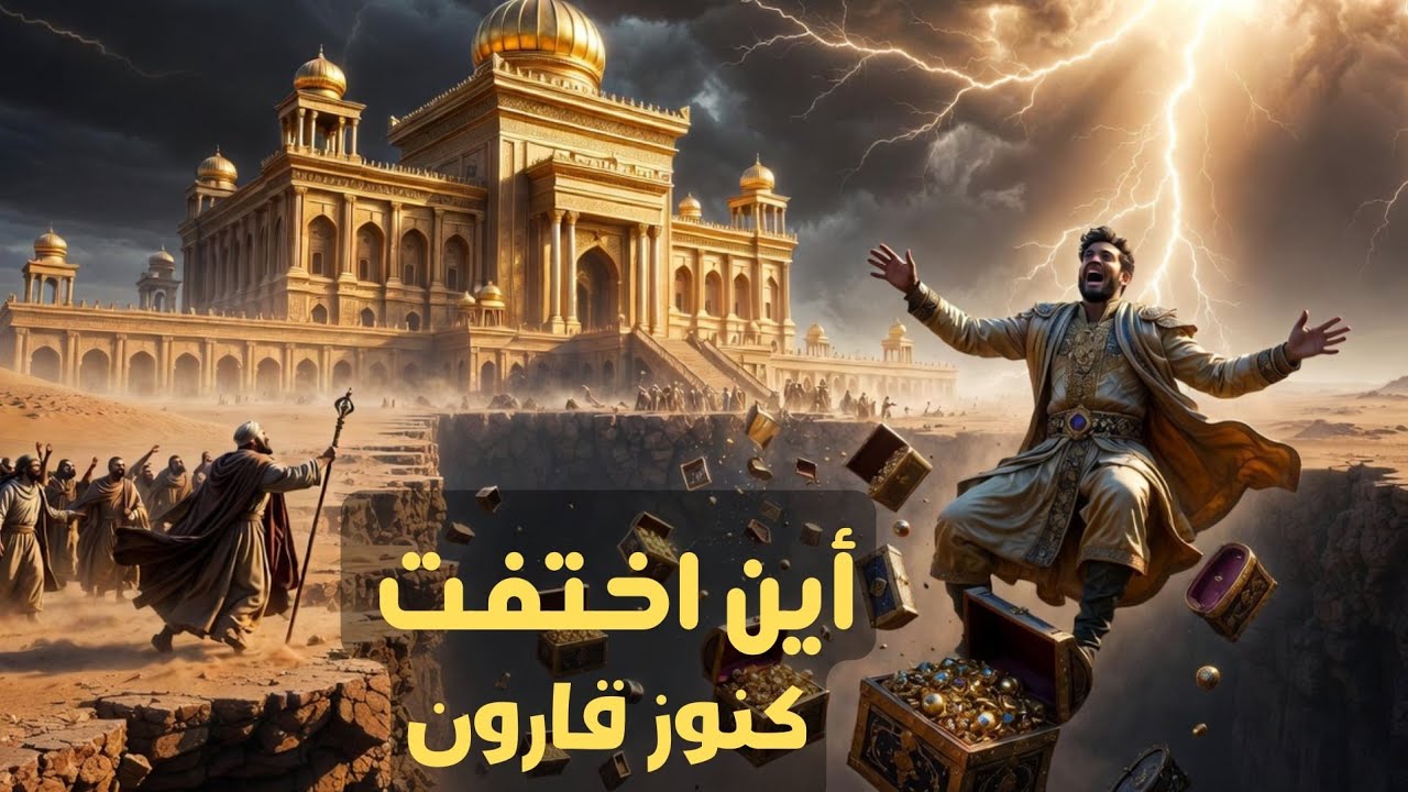 قصة قارون كاملة | أغنى رجل في التاريخ وكيف ابتلعه الأرض بسبب طغيانه وغره بالمال