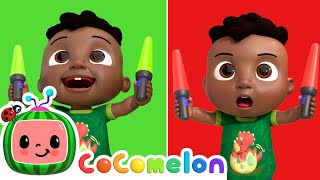 Greenlight Redlight | CoComelon - It's Cody Time | Moonbug Kids - Color Time