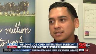Kern Back In Business: 10 welding jobs available this week in Bakersfield