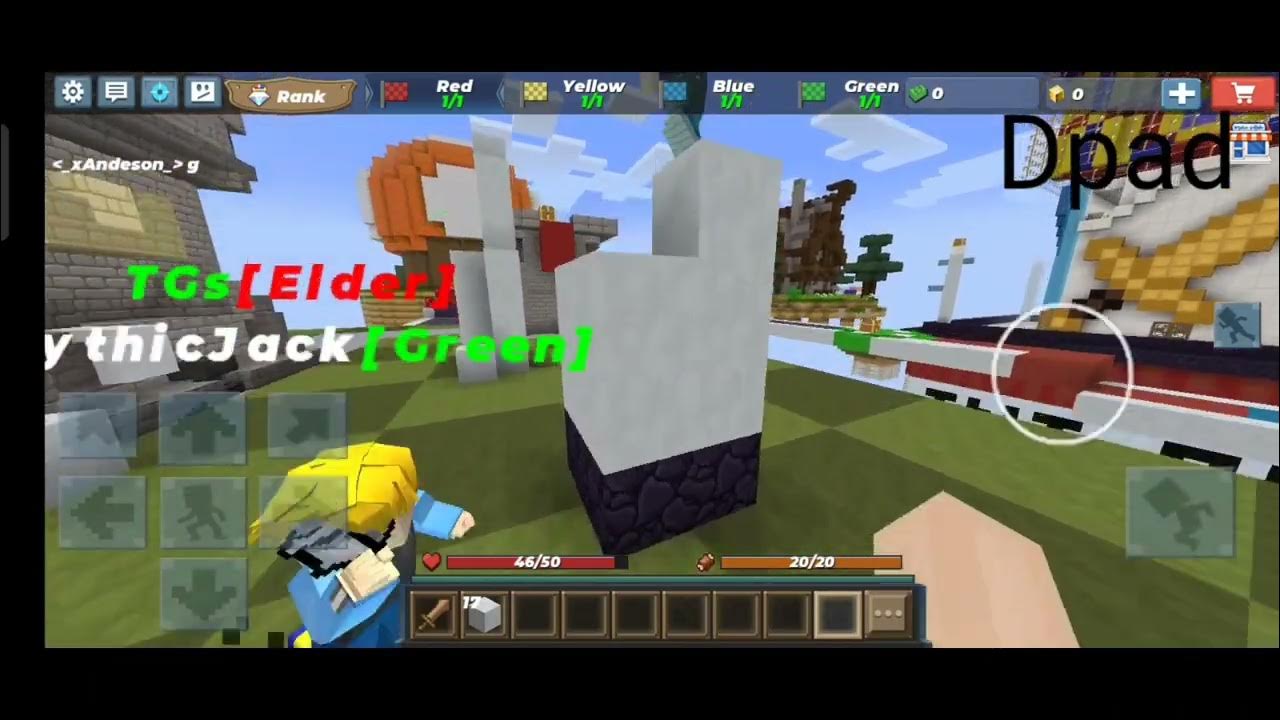 Joystick VS Dpad (Blockman go) YouTube