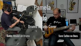 Pamela Toto Drums & Bass Cover