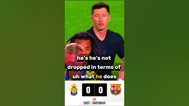 UD Las Palmas vs FC Barcelona Raphinha Shot 2025!