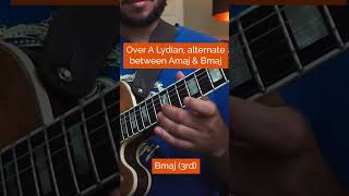 DO THIS! Lydian Hexatonics over Maj7 Chords