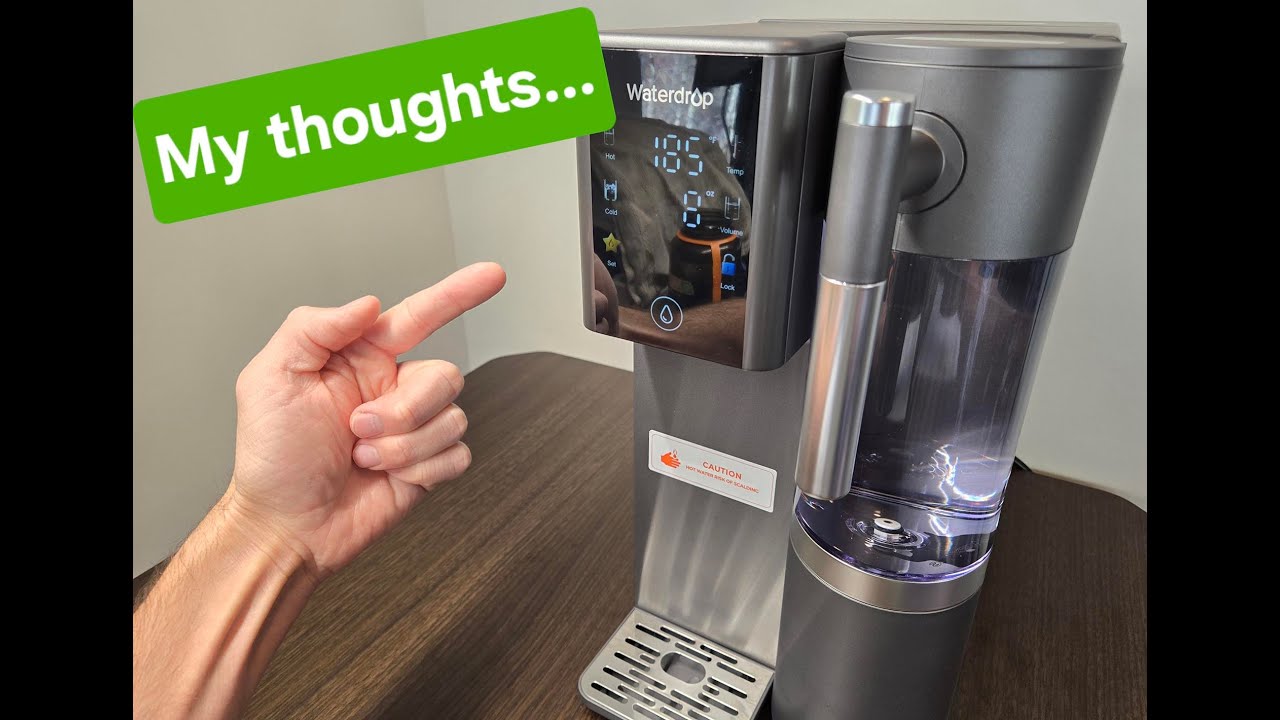 Waterdrop WD-A2 Countertop Reverse Osmosis System Review and Thoughts