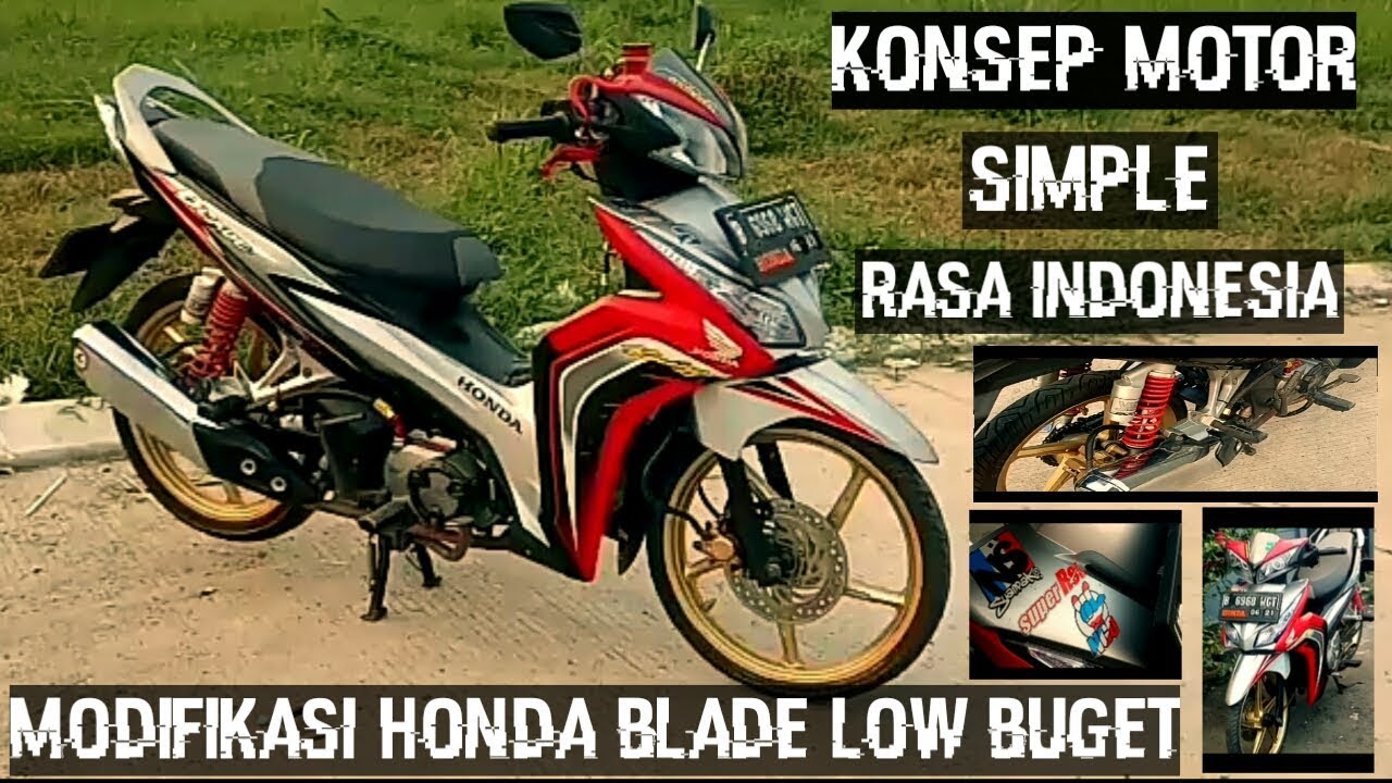 MODIF Versi LOW BUGET Honda Blade125 CERITA WAVE 3 By STAYWITHWAVE