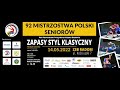 ZAPASY - XCII Mistrzostwa Polski seniorów styl klasyczny - Radom 2022 - FINAŁY.