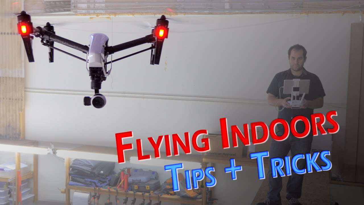 DJI Inspire - Indoor Flight Test